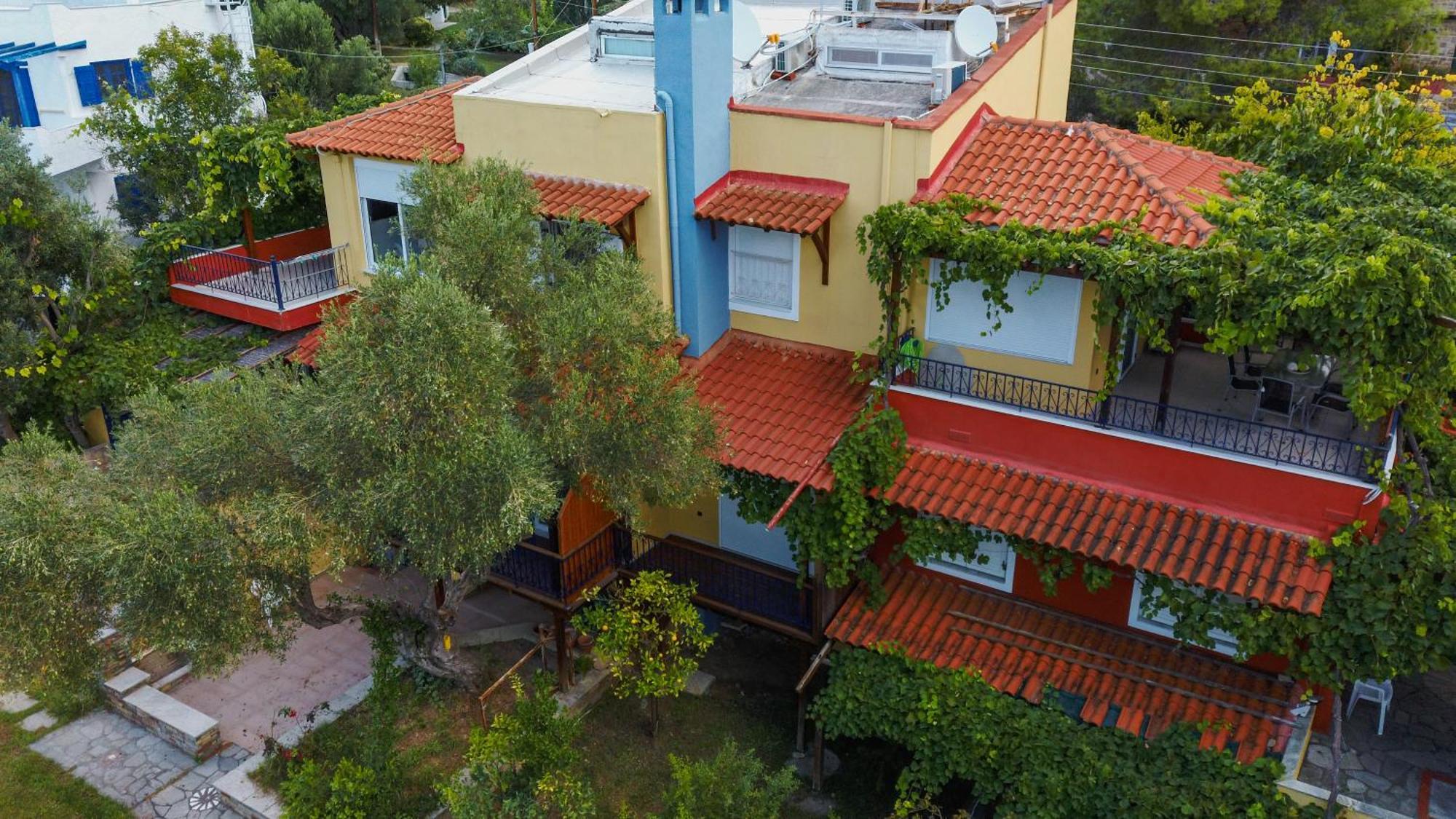 Mathesi Apartment Balcony Елія Екстер'єр фото